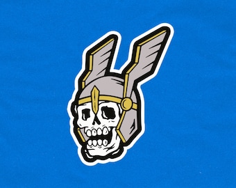 OSRS Neitiznot Skull | RuneScape Sticker | OSRS Sticker | Gaming Sticker | RS Laptop Sticker
