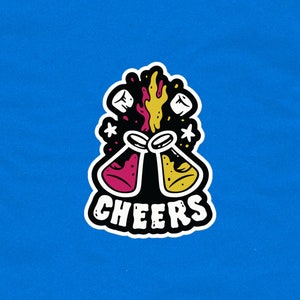 OSRS Cheers Potions | RuneScape Sticker | OSRS Sticker | Gaming Sticker