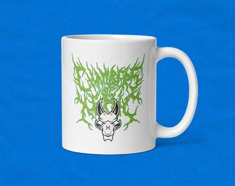 OSRS CoX Metal White Glossy Mug | RuneScape Glossy Mug | OSRS Coffee Mug