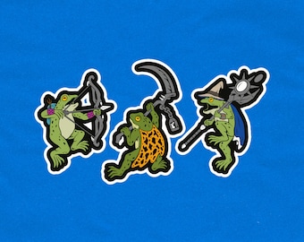 OSRS Frog Raid Sticker | RuneScape Sticker | OSRS Sticker | Gaming Sticker | RS Laptop Sticker