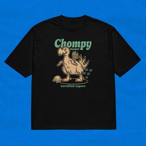 OSRS Chompy Hunter Dark Oversized Heavyweight T-shirt | RuneScape T-Shirt | Gaming T-Shirt | Old School Runescape | Gift For Him