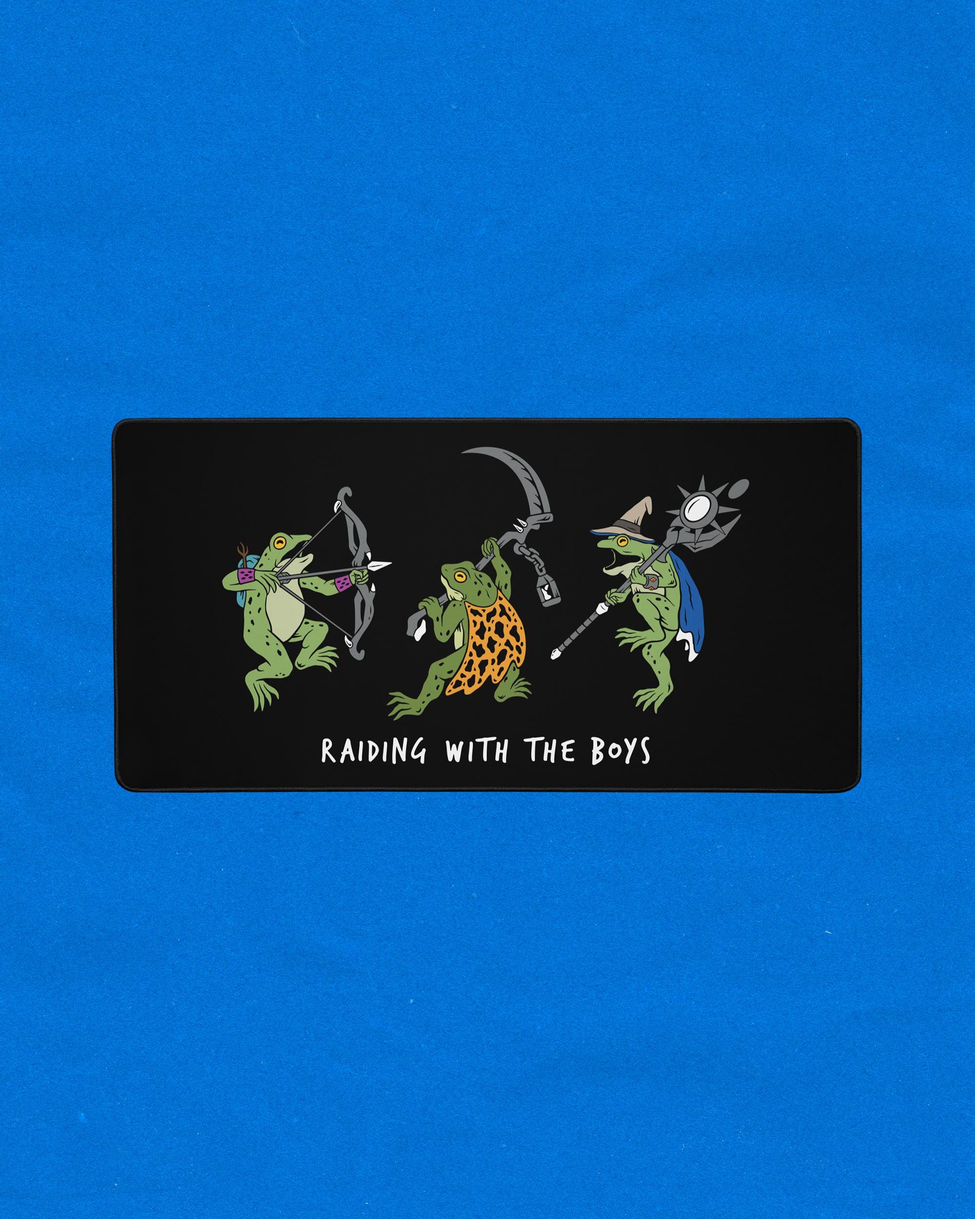 OSRS Frog Raid Desk Mat | RuneScape Mouse Pad | OSRS Desk Mat | Old School RuneScape | Gift For Him | Gift For Her