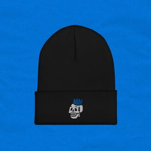 OSRS Grind Embroidered Cuffed Beanie | Gamer Beanie | OSRS Beanie | Gift For Him | Gift For Her
