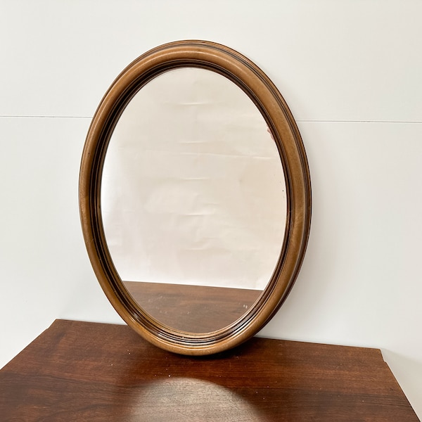 Miroir ovale vintage