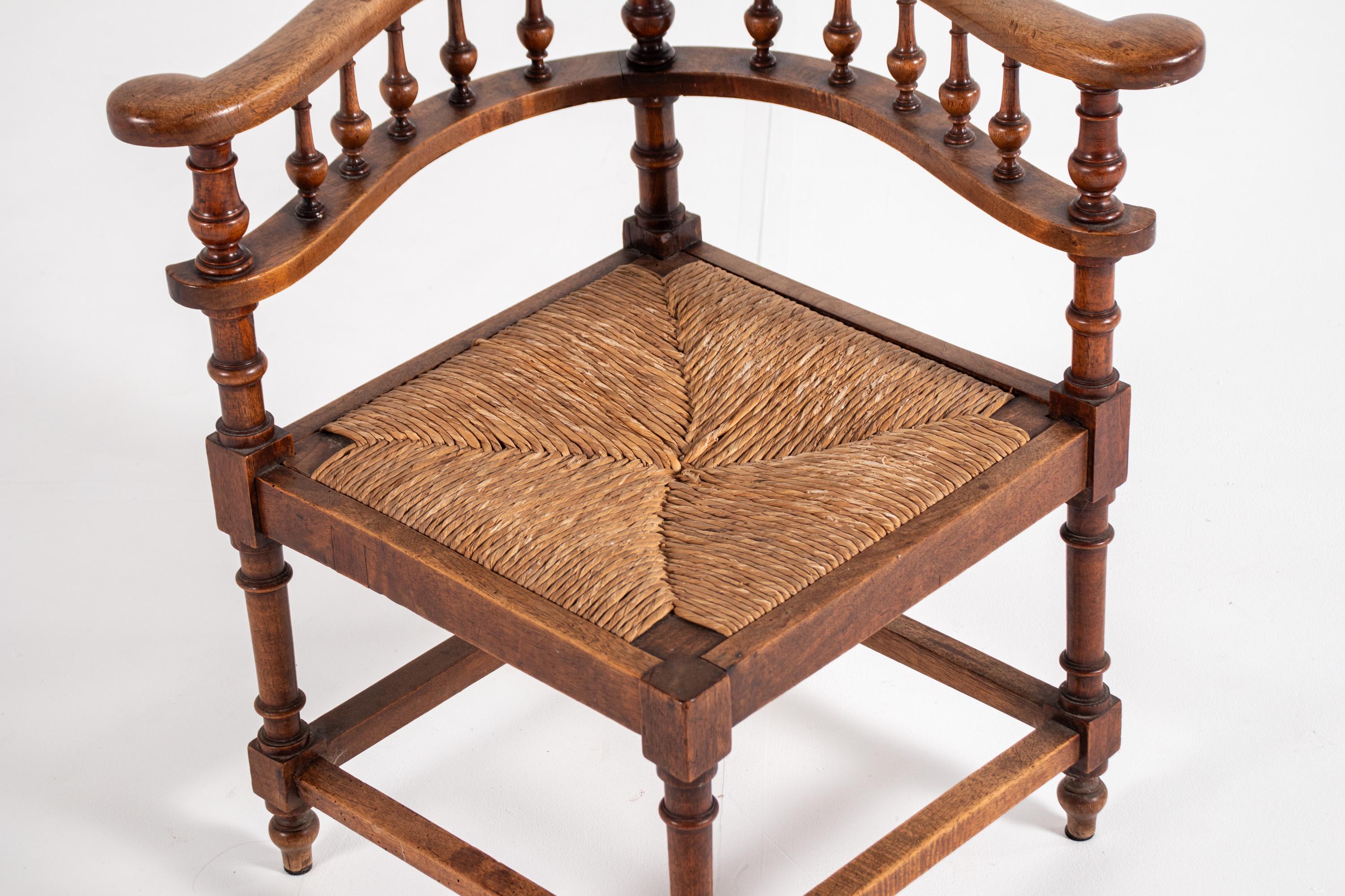アンティーク スピンドル コーナーチェア Spindle back Chair / スピンドルバック チェア / 1911-0182 | BANSE