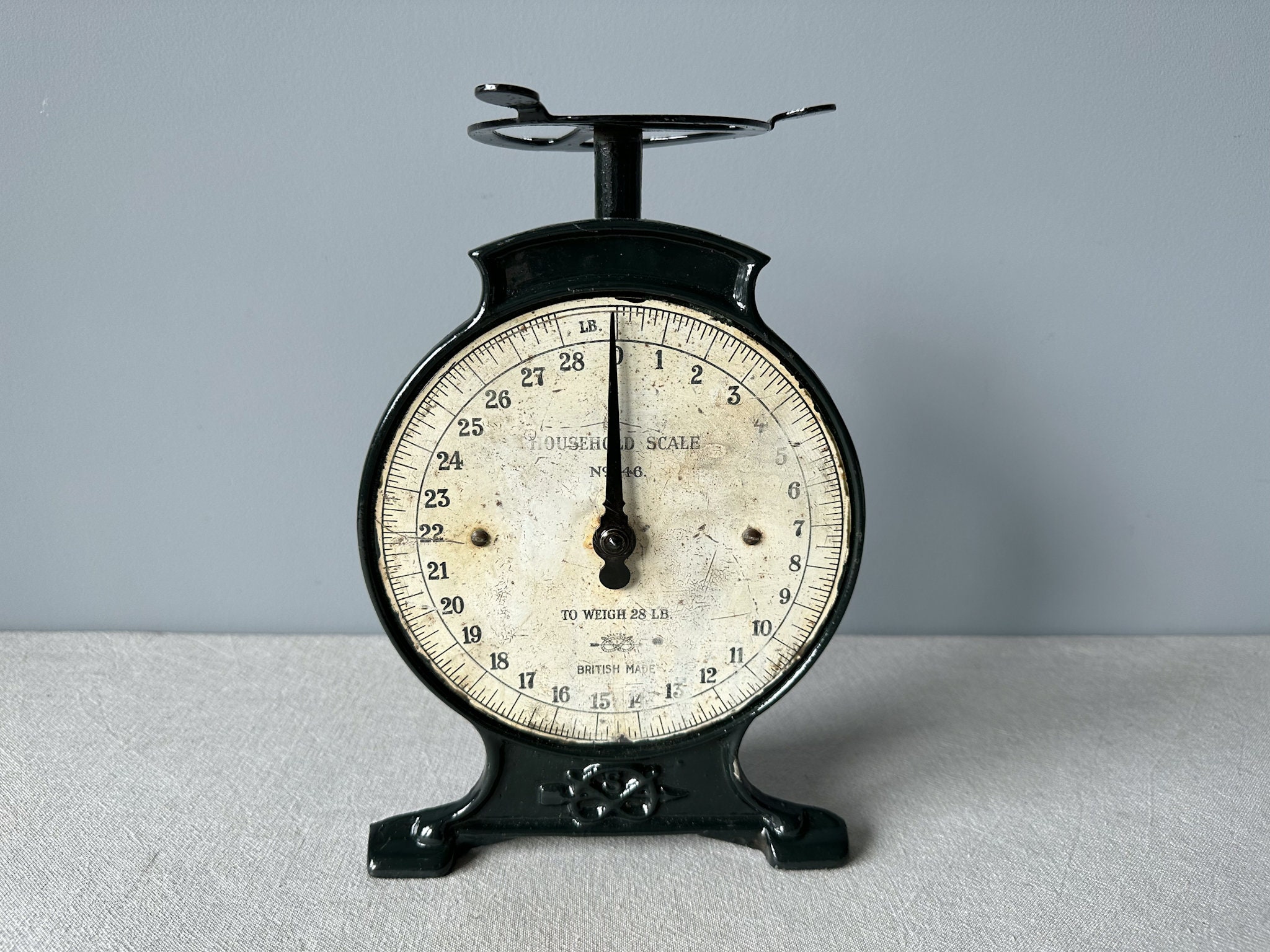 Vintage Cast Iron SALTER HOUSEHOLD SCALE No. 46 Vintage Etsy