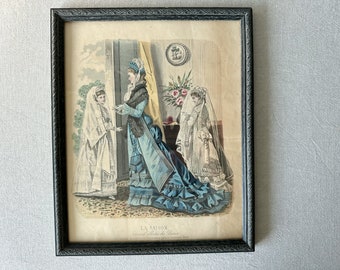 絵画 Le Journal des Dames et des Demoiselles Framed Le Journal Des Dames Et Des Demoiselles Plate 1120b