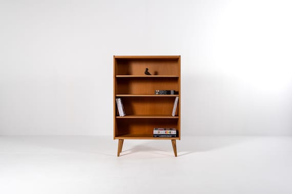 Danish Mid-Century Oak Bookcase, 1960s