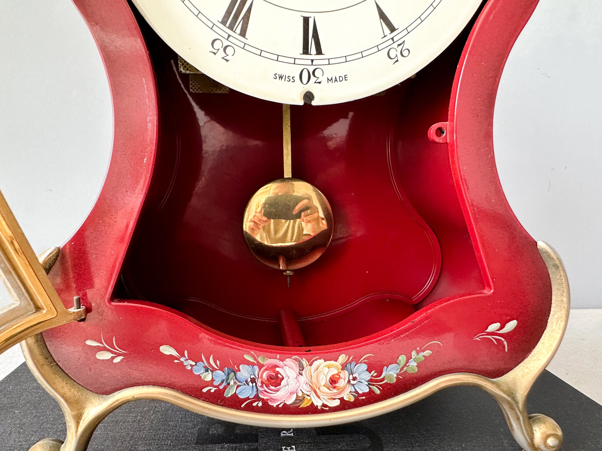 Vintage PALAIS ROYAL Wall Mantel Clock Vintage Decor Wind up Etsy