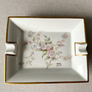 HERMÈS Toucans Ashtray Tray Porcelain Limoges W/Box - Chelsea Vintage  Couture