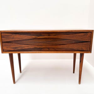 Vintage Danish Rosewood Bedside Chest – Niels Clausen for NC Møbler (1960s)