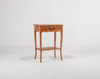 Antique French Style Side Table with Drawer