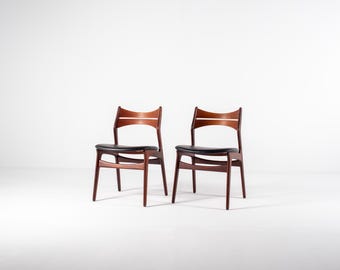 Set of 2 Erik Buch Chairs, Model 310