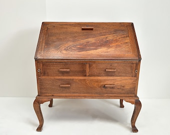 Vintage Wooden Cabinet | Secretaire, 1950s