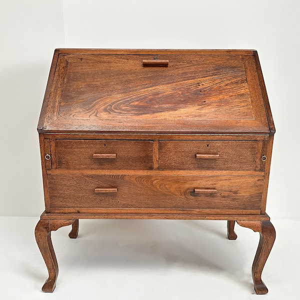 Vintage Wooden Cabinet | Secretaire, 1950s