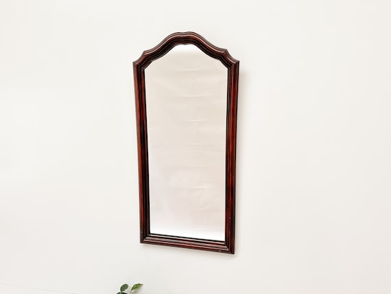 Vintage Wall Mirror with Ornate Frame – Tall Rectangular