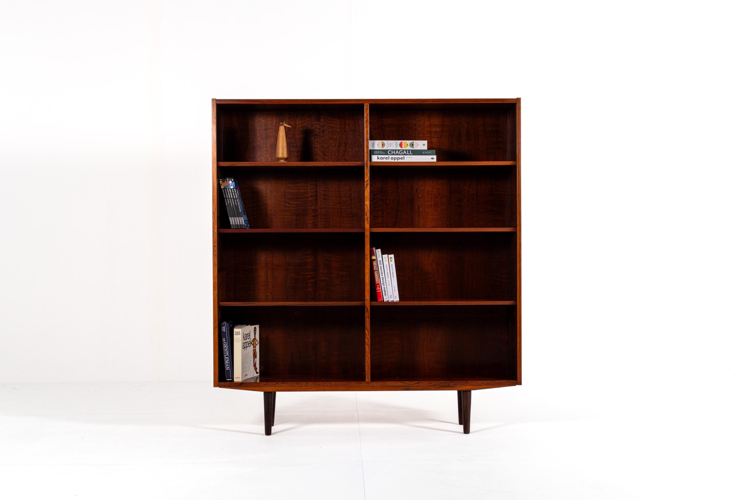 Danish Rosewood Bookcase by Hundevad - Etsy