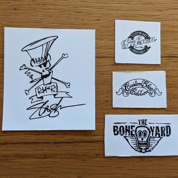 Custom Guitar Headstock Decal Etsy