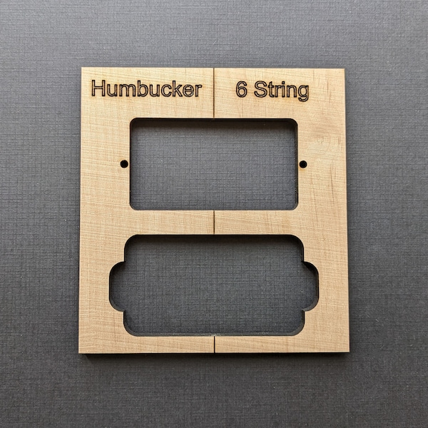 Humbucker Guitar Pick Up Routing Template (6,7 or 8 string)