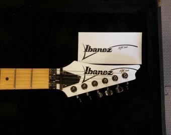 Kramer Older Style Black Vinyl Headstock Decal - New