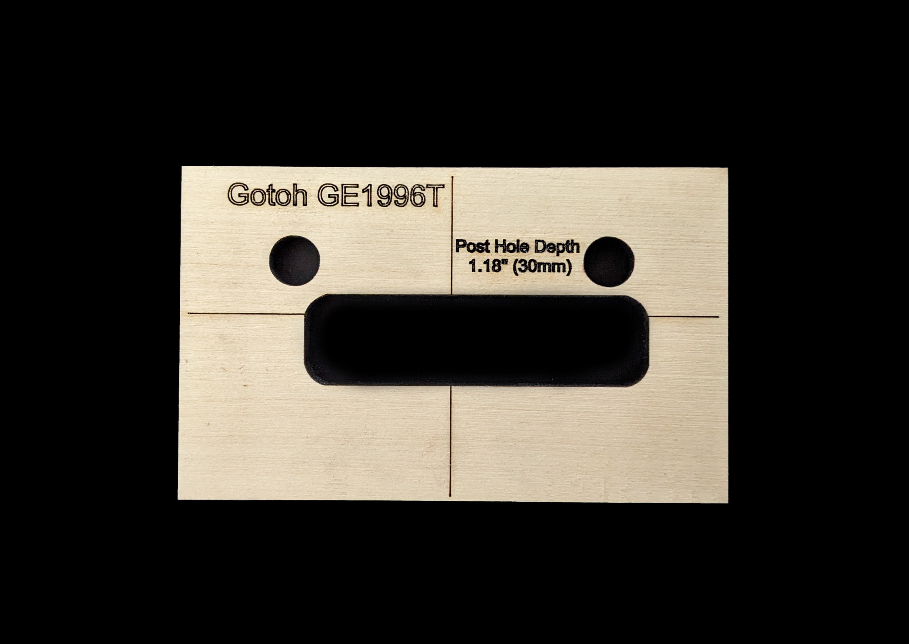 Gotoh GE1996GT Guitar Bridge Routing Template (6 or 7 String) - Etsy