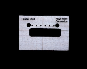 Modèle d'acheminement de conversion Strat vers Floyd Rose