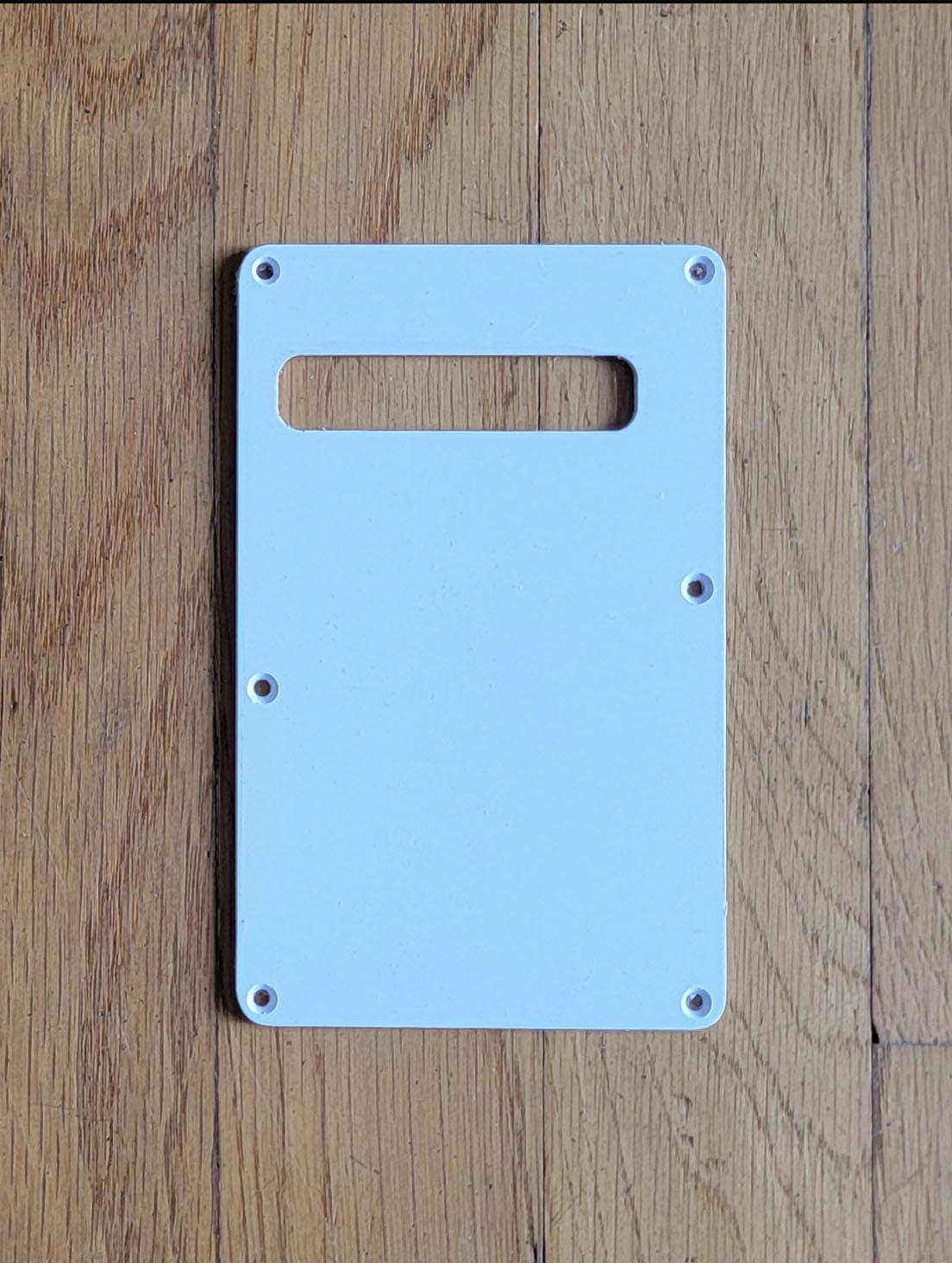 1 Slot Tremolo Cavity Cover Replacement Fits Ibanez (JEM, RG550