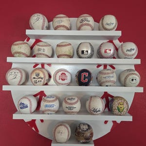 Baseball Display Shelf (personalized)