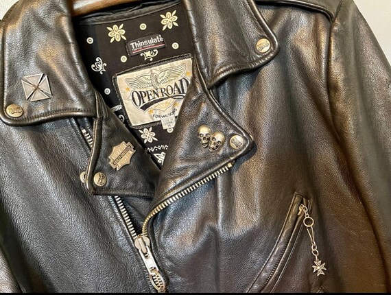Vintage 80s/90s Wilson’s Heavy Leather Jacket - image 4