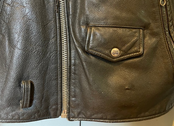 Vintage 80s/90s Wilson’s Heavy Leather Jacket - image 6