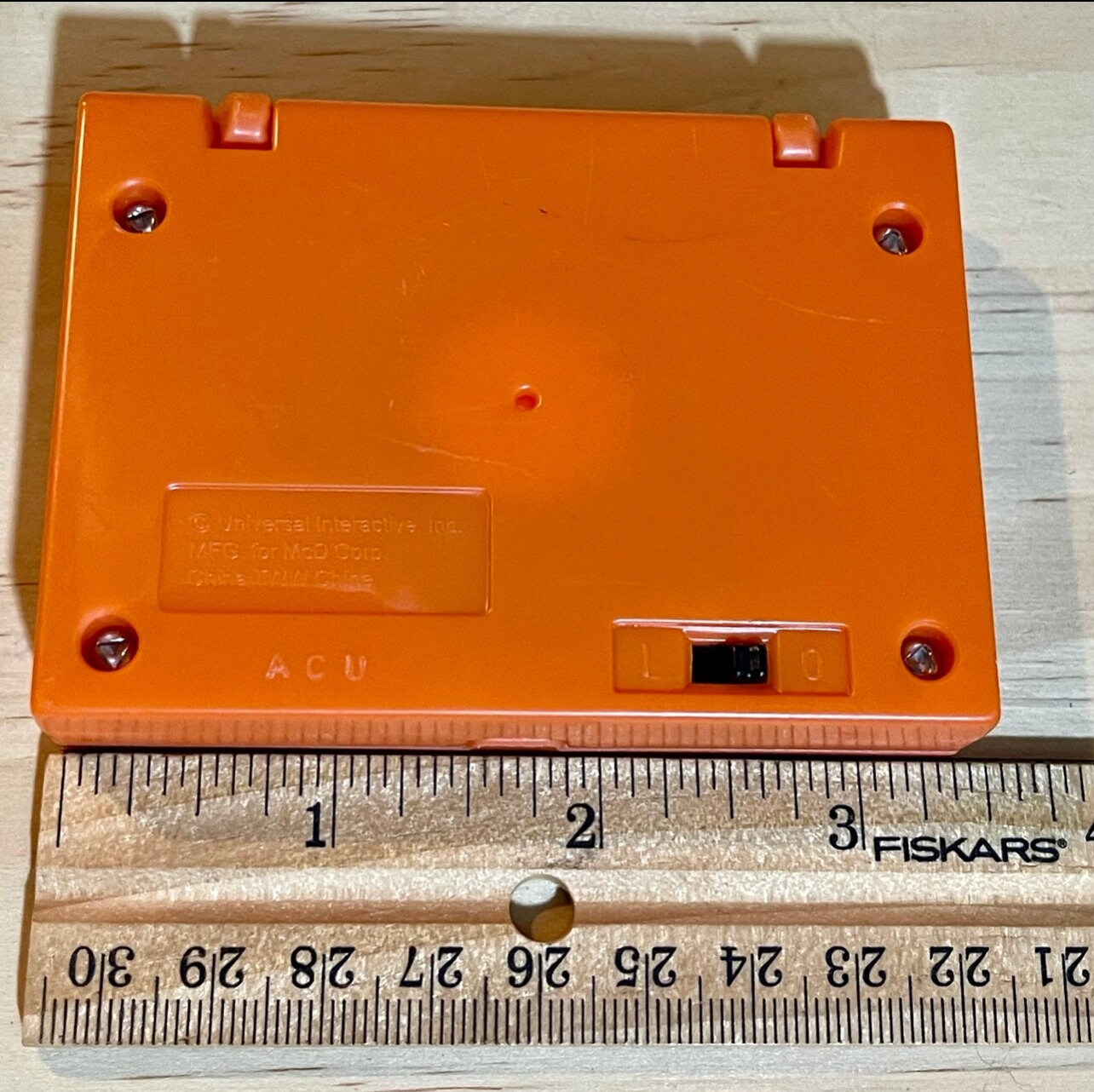 Mcdonalds Crash Bandicoot Handheld Game Etsy