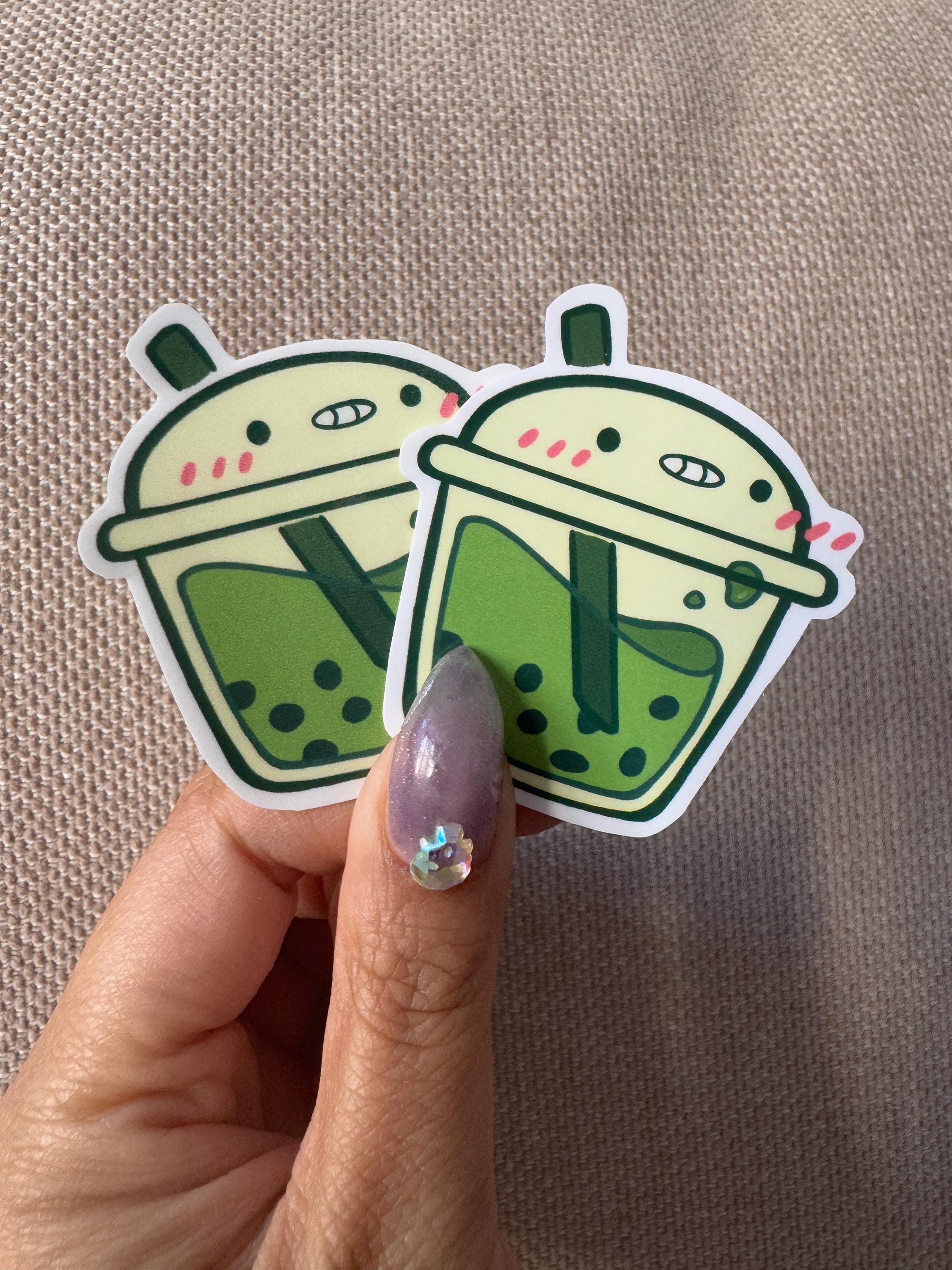 Boba Sticker (MATTE) - Etsy