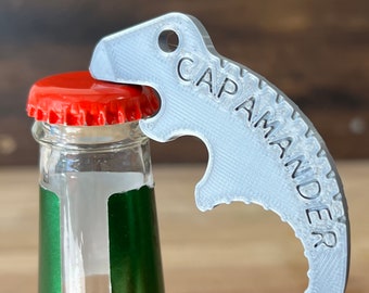 Capamander - Bottle and Can Opener - your everyday companion for all your drinking needs