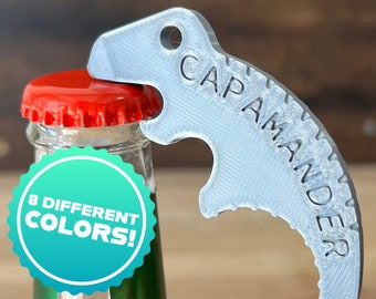 Capamander - Bottle and Can Opener - your everyday companion for all your drinking needs