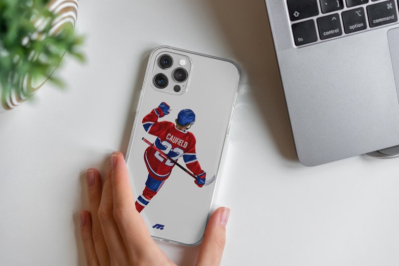 CAUFIELD phone case CANADIENS MONTREAL for iPhone 15, 14, 13, 12 pro, Samsung S24 Clear customized cover for smartphone.Hockey gift for fans image 8