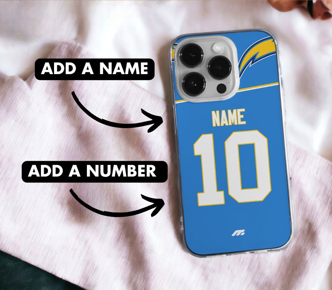Los Angeles Chargers Phone Case , Bolts NFL Custom Accessory