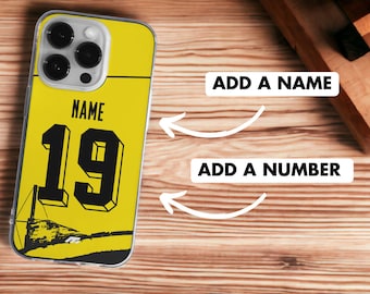 BORUSSIA DORTMUND custom phone case for iPhone 15, 14, 13, 12 pro, Samsung S24 - Perfect gift idea for boyfriend, brother, dad, Football fan