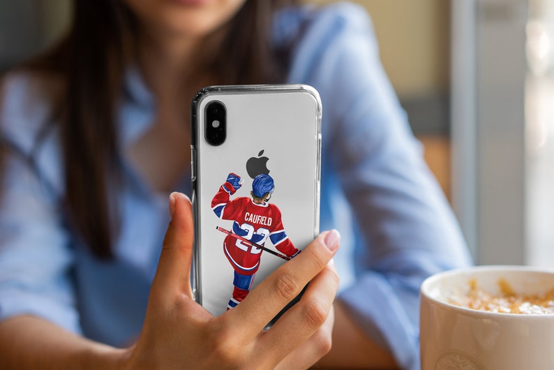 CAUFIELD phone case CANADIENS MONTREAL for iPhone 15, 14, 13, 12 pro, Samsung S24 Clear customized cover for smartphone.Hockey gift for fans image 10