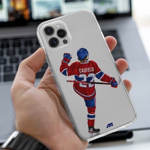 CAUFIELD phone case CANADIENS MONTREAL for iPhone 15, 14, 13, 12 pro, Samsung S24 Clear customized cover for smartphone.Hockey gift for fans image 7