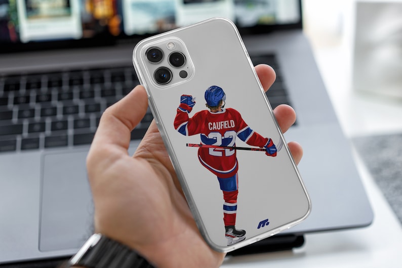 CAUFIELD phone case CANADIENS MONTREAL for iPhone 15, 14, 13, 12 pro, Samsung S24 Clear customized cover for smartphone.Hockey gift for fans image 7