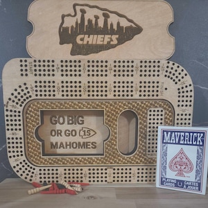 Tablero de cribbage de equipo deportivo