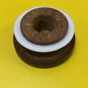 Replacement White Rubber Ring for Hornsea Spice, Salt, Pepper Pot Wooden Lid, HS5R