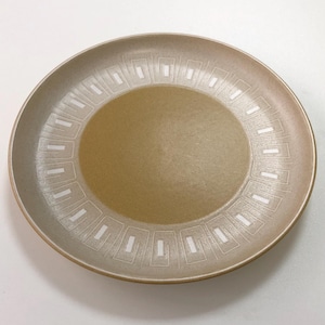 Antique Gold Ode Dinner Plate by Denby