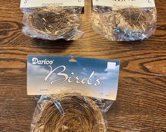 Bird Nest  Darice Vintage Nest Choose from 3,4 or 5 inch Nest