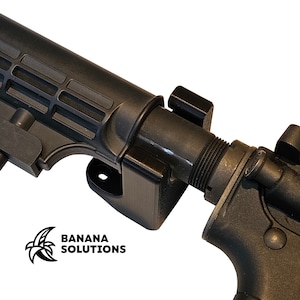 AR 15/10/9 Buffer Tube Wall Hanger mil-spec firearm and airsoft