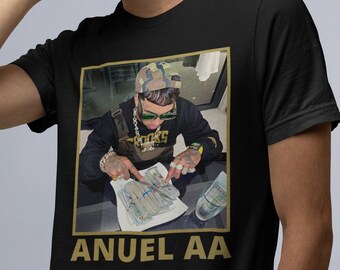 Camiseta Anuel AA Real Hasta La Muerte para Hombre Mujer vendido por  Diephoho (deho), SKU 259455