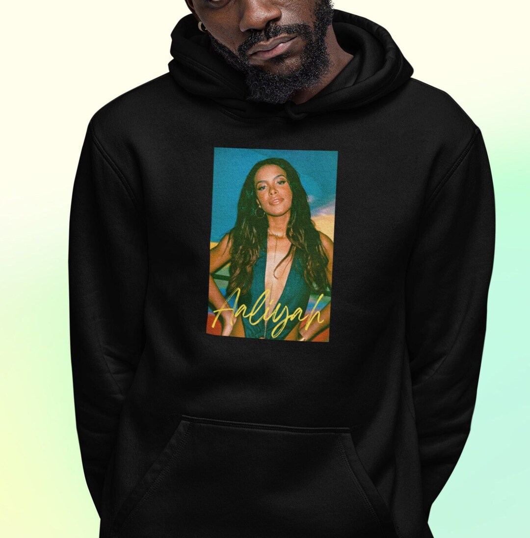 Aaliyah Goddess Hoodie, Aaliyah Hoodie, R N B Hoodie, Rapper Hoodie