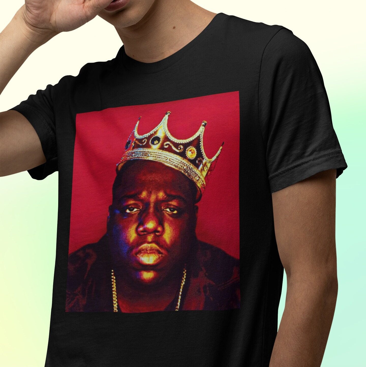 Biggie Smalls The Crown T-Shirt, HipHop T-Shirt, Biggie Smalls Rapper Shirt