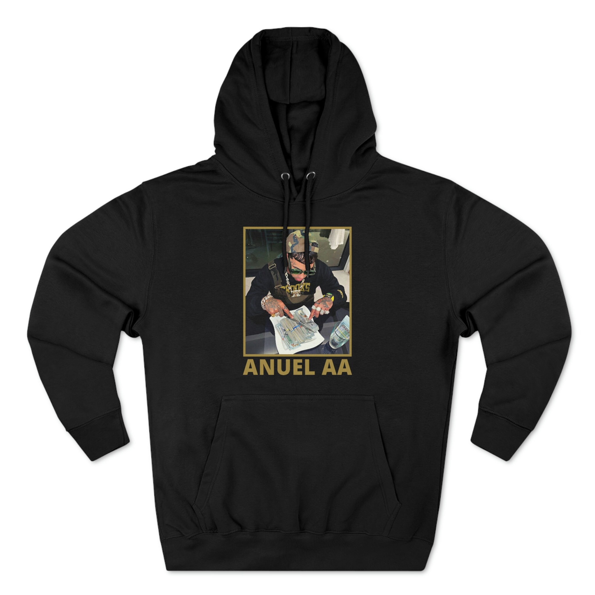 Anuel AA Dinero Hoodie, Anuel AA Hoodie, Anuel Hoodie, Reggaeton Hoodie,  Rap Sweatshirt, Gift for Him, Gift for Her, Anuel AA, Unisex 