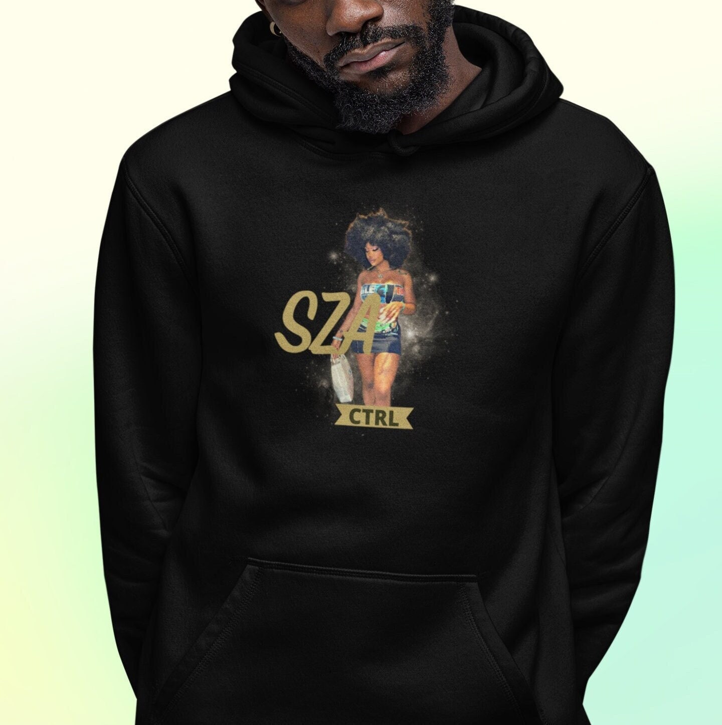 SZA Ctrl Album Art Hoodie, SZA Hoodie, Rap Hoodie, SZA Merch sold by